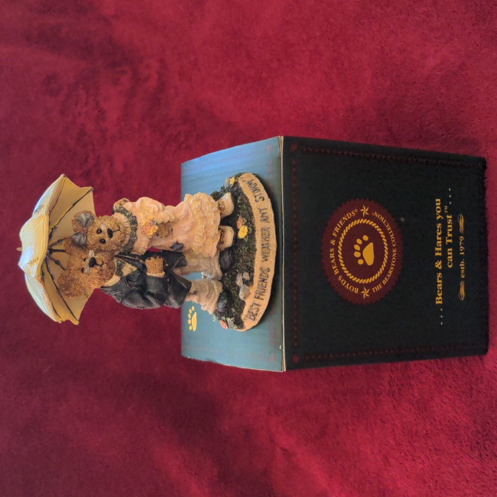 Boyd's Bears Figurine "Harry and Millie...Through the Years" In Box 2000